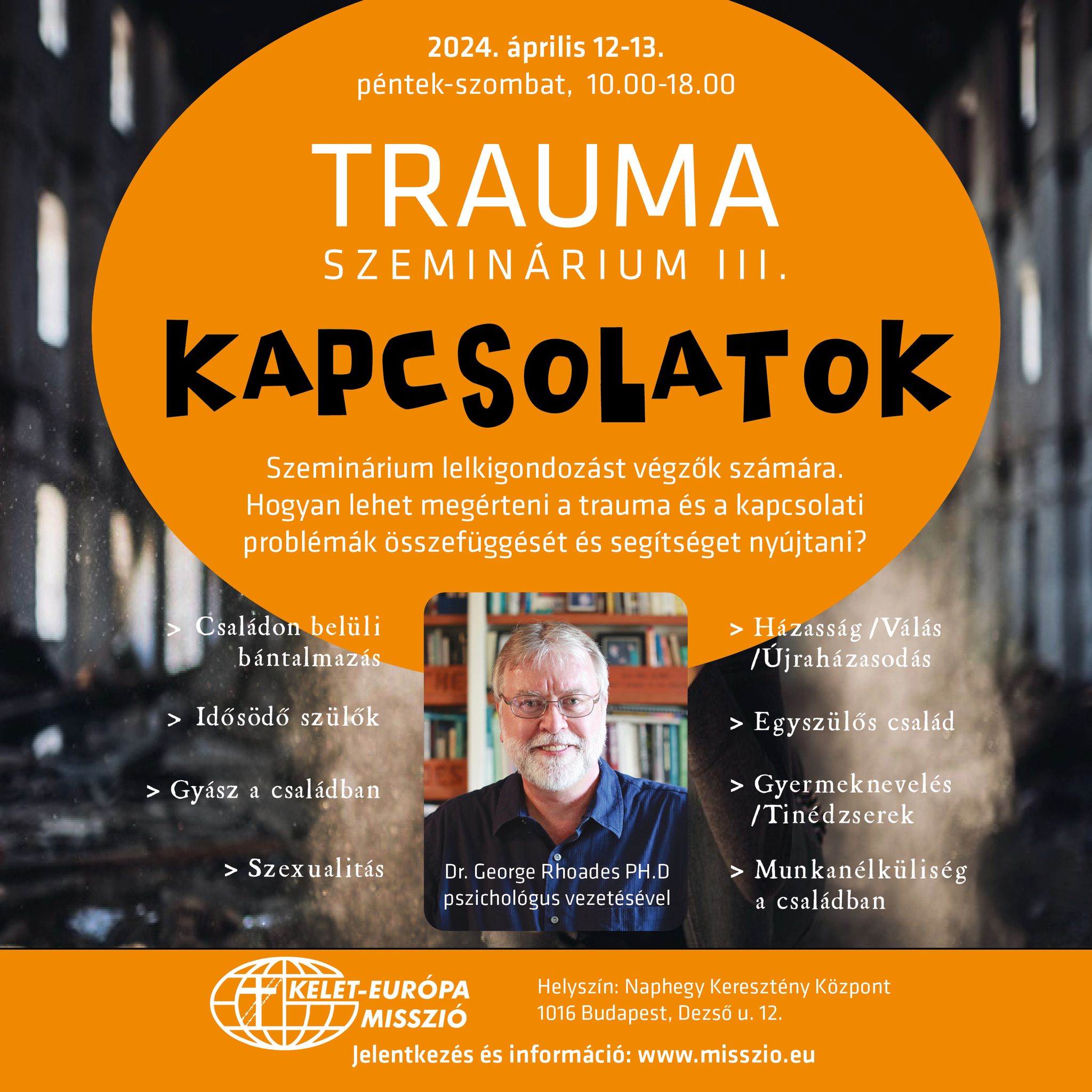 Trauma szeminárium III. – Kapcsolatok